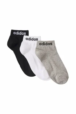 adidas Sport Performance Ankelsokk T Linear Ankle 3-pakning