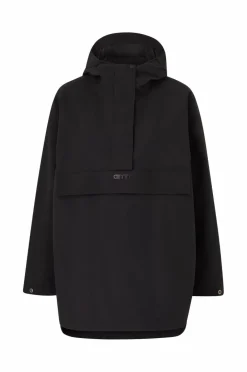Aim'n Anorakk Black Oversized Anorak