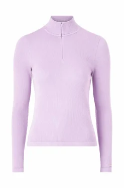 Aim'n Topp Ribbed Wool Half Zip