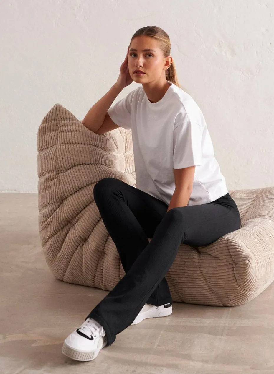 Aim'n Treningstights Ribbed Seamless Flare Tights