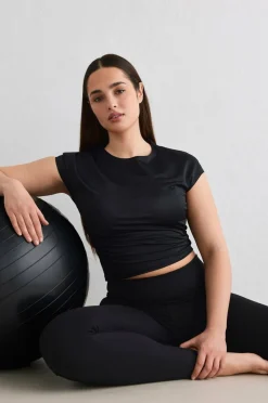 Aim'n Treningstopp Luminous Draped Short Sleeve