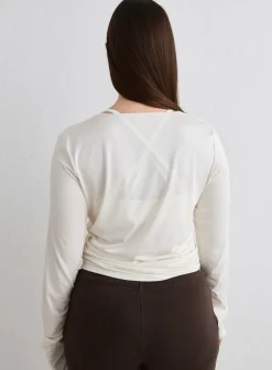 Aim'n Treningstopp Luminous Draped Long Sleeve