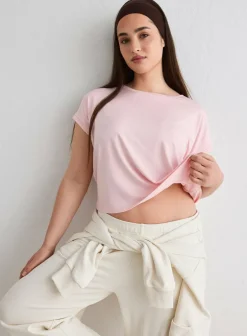 Aim'n Treningstopp Soft Basic Roll Sleeve Top