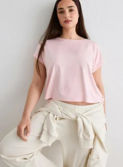 Aim'n Treningstopp Soft Basic Roll Sleeve Top