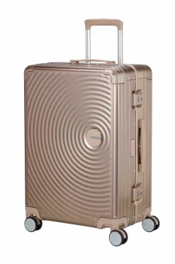 American Tourister Koffert Soundbox Aluminium 68 Medium Bronze