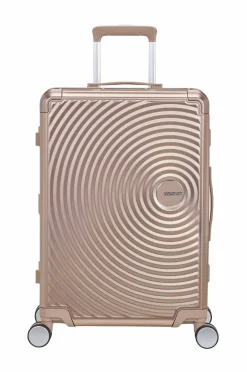 American Tourister Koffert Soundbox Aluminium 68 Medium Bronze