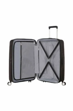 American Tourister Soundbox Spinner 77 Svart