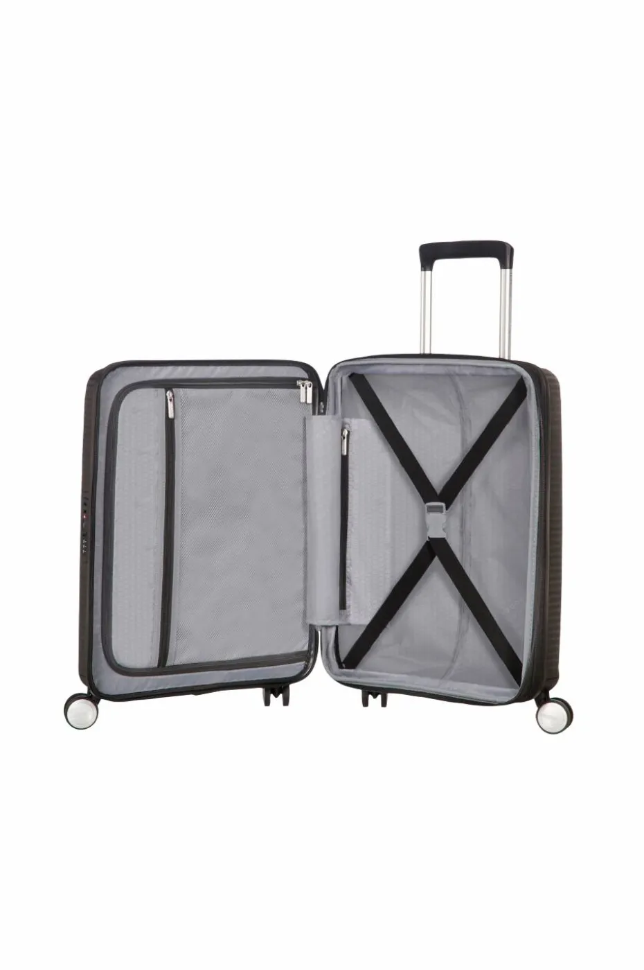 American Tourister Soundbox Spinner 55 Svart