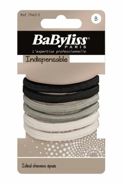 BaByliss Tykke hårstrikk 6 stk