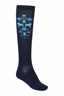 Bagheera Knestrømper Merino Dalecarlian Socks High