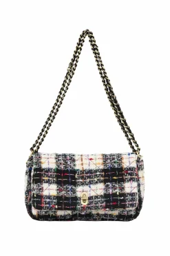 Becksöndergaard Skulerveske Boucle Checked Hollis Bag