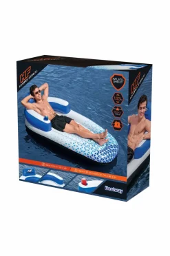 Bestway Loungemadrass Hydro Force Indigo Wave Lounge 1.91 m x 1.07 m