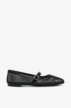 Bianco Ballerinasko biaLilja Mary Jane Mesh