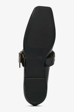 Bianco Ballerinasko Biarose Karré Mary Jane Flat Faux Leather