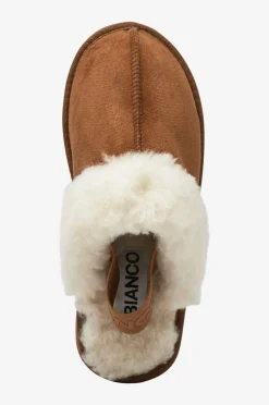 Bianco Innetøfler biaSweetie Flatform Elastic Slipper Faux Suede