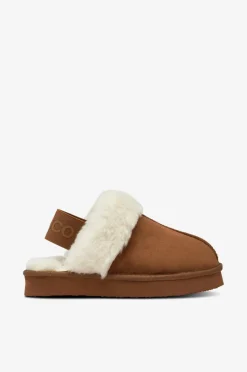 Bianco Innetøfler biaSweetie Flatform Elastic Slipper Faux Suede