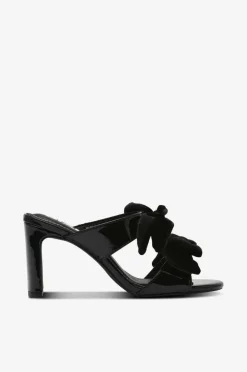 Bianco Pumps biaCherry Bow Mule Patent Velvet