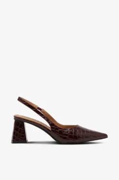 Bianco Pumps biaMaralyn Slingback Croco Patent
