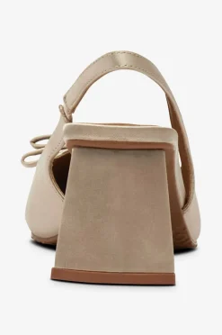 Bianco Sandaletter biaMaralyn Bow Slingback Satin