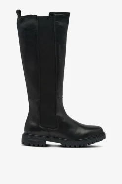 Bianco Støvel biAgina Knee High Chelsea Boot Smooth Leather