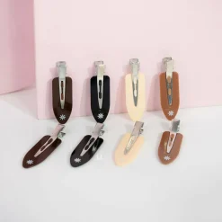 Brushworks Nude No Crease Hair Clips 8-pk