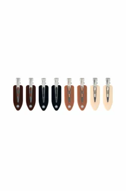 Brushworks Nude No Crease Hair Clips 8-pk