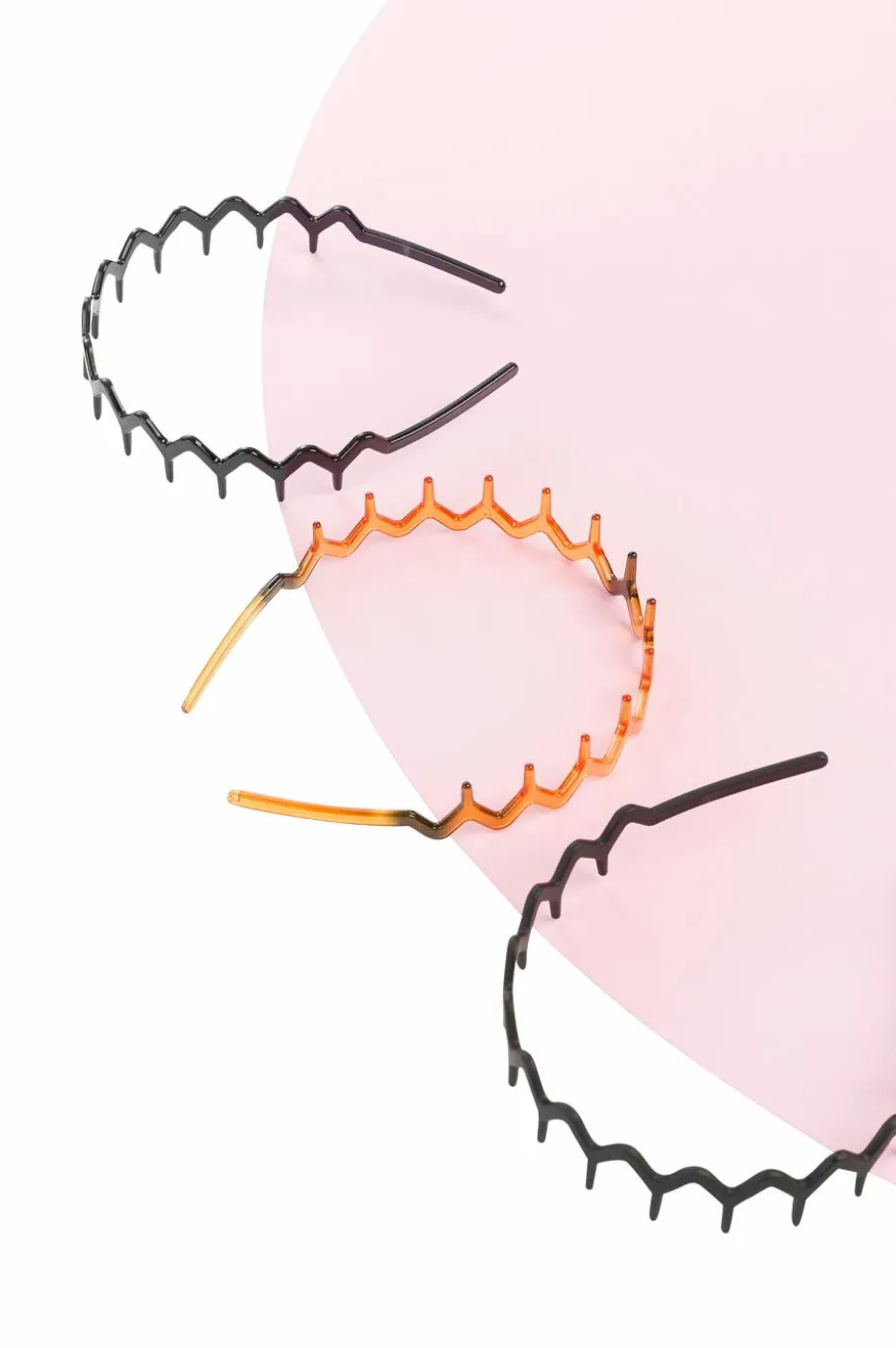 Brushworks Zig Zag Headband - 3 Pack