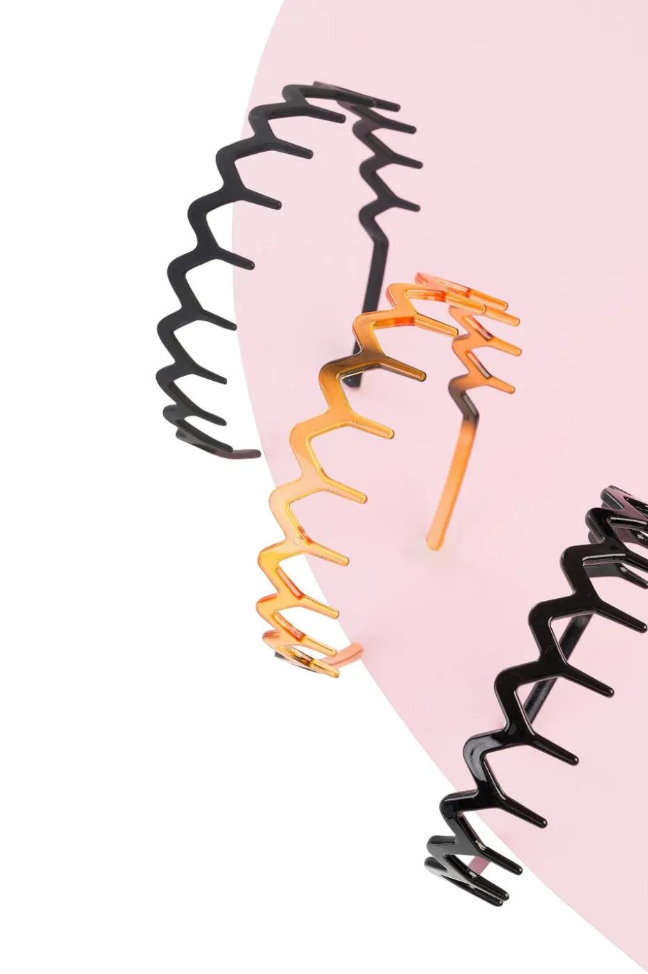Brushworks Zig Zag Headband - 3 Pack