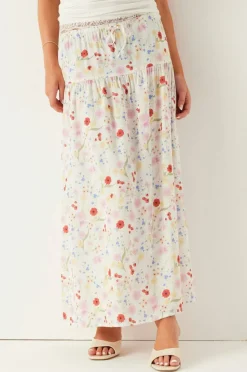 Bubbleroom Maxi skjørt Viscose