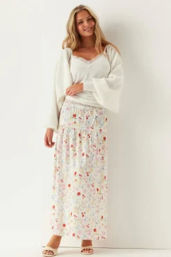 Bubbleroom Maxi skjørt Viscose