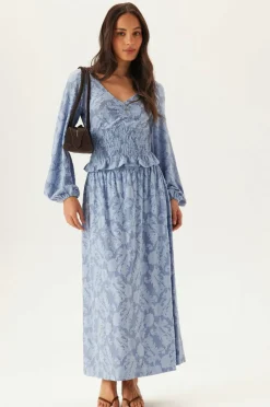 Bubbleroom Skjørt Structure Floral Smock