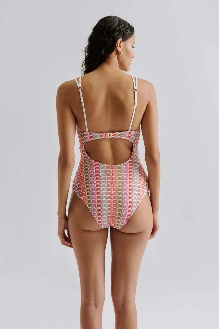 By Malina Badedrakt Nerea Fine Knitted Swimsuit