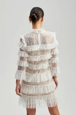 By Malina Blondekjole Carmine Mini Dress