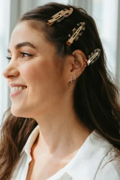 ByBarb Makeup Hair Clips 4-pk
