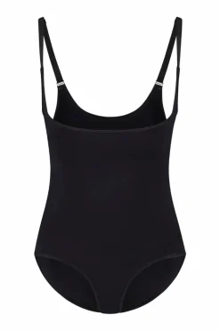 Bye Bra Forming av kroppen Soft Touch Seamless Bodysuit Open Bust - firm support
