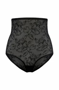 Bye Bra Shapingtruse Lacy High Waist Shaping Brief - medium support