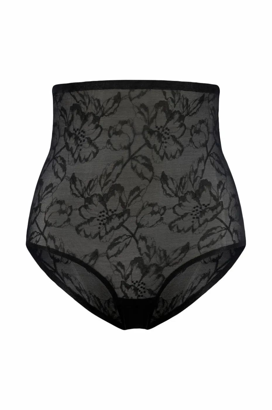Bye Bra Shapingtruse Lacy High Waist Shaping Brief - medium support