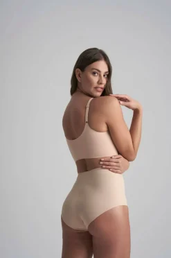 Bye Bra Shapingtruse Sculpting Mid Waist Brief - firm support