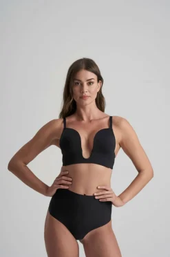 Bye Bra Shapingtruse Waist Control Thong | Beige - firm support