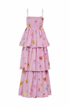 byTimo Maxikjole Cotton Taffeta Bandeau Dress