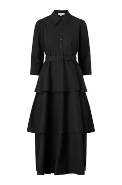 byTimo Maxikjole Poplin Flounce Dress