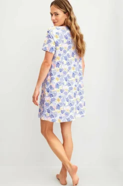 Calida Nattkjole Sleepshirt Coastal Dreams