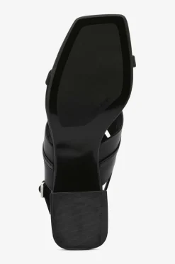 Calvin Klein Sandaletter Heel Sandal 45 Met Bar Lth