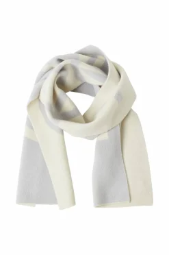 Calvin Klein Skjerf Two-tone Knit Wool Mix HW Scarf