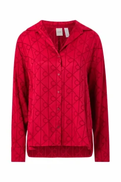 Calvin Klein Underwear Pysjamasskjorte Relaxed Aop Shirt