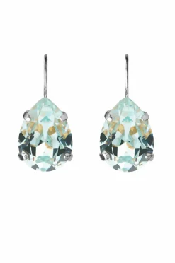 Caroline Svedbom Øreringer Mini Drop Clasp Earrings Rhodium