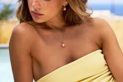 Caroline Svedbom Øreringer Mini Drop Clasp Earrings Gold