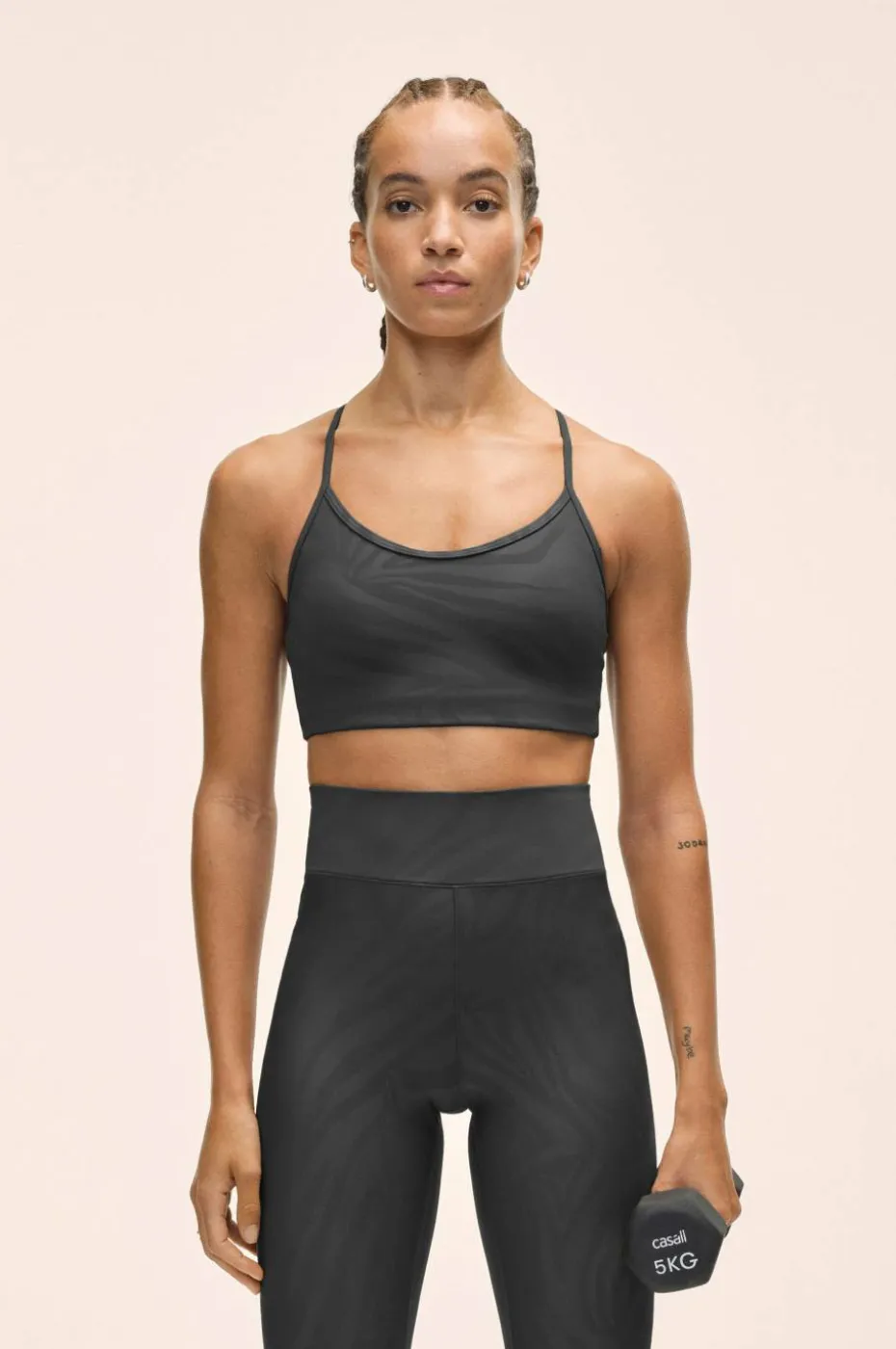 Casall Sports-bh Sleek Strappy Printed