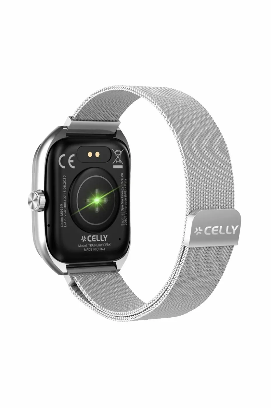 Celly Smartklokke Trainerwide Milanese Mesh