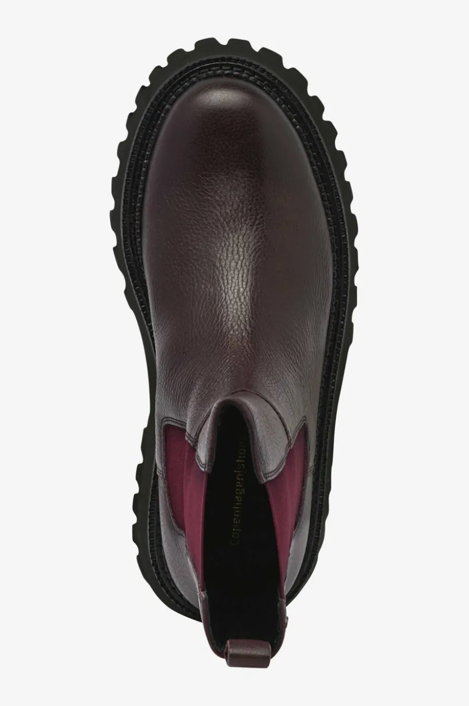 Copenhagen Shoes Chelseaboots Lemon Edition Bordeaux